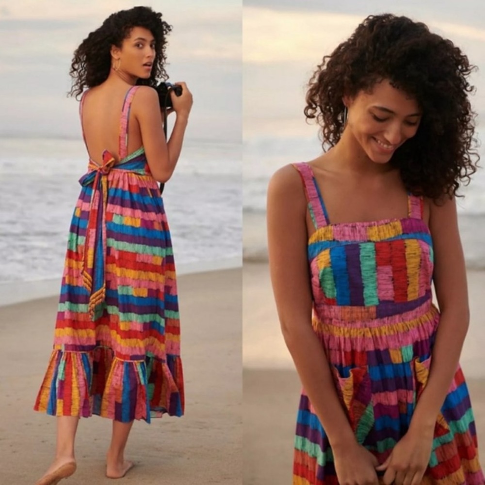Farm Rio Soleil maxi dress